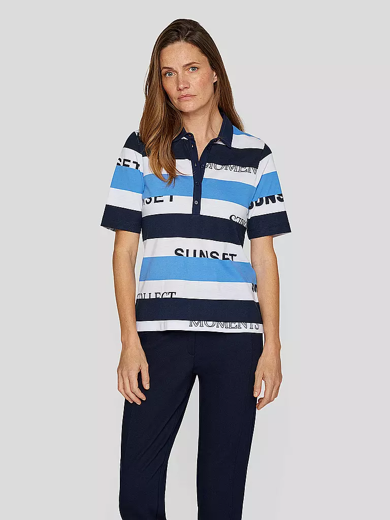 RABE | Poloshirt  | blau