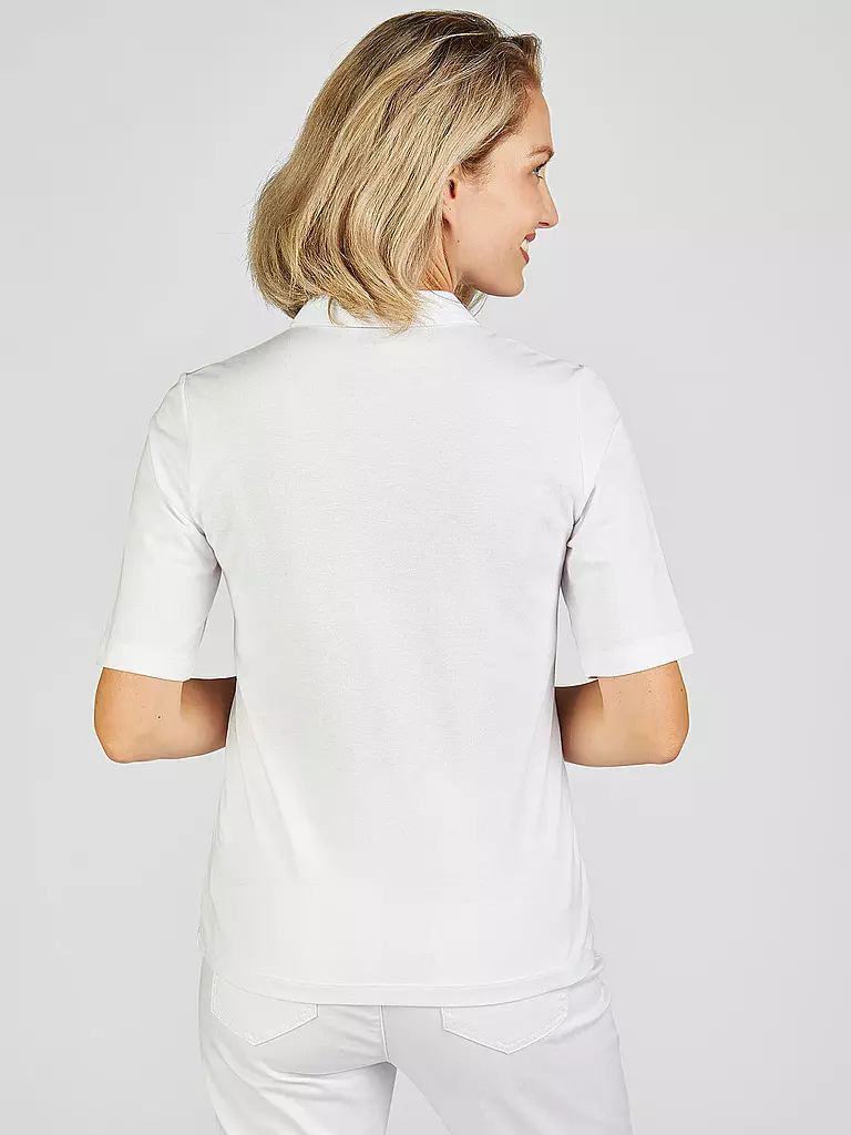 RABE | Poloshirt  | weiss