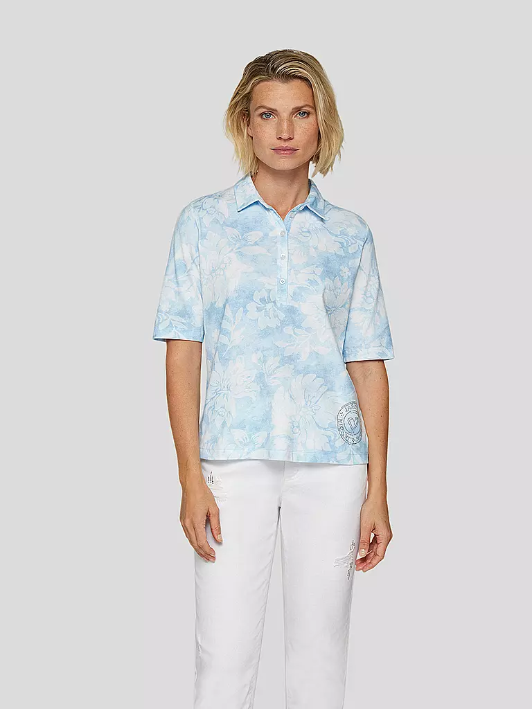 RABE | Poloshirt  | hellblau