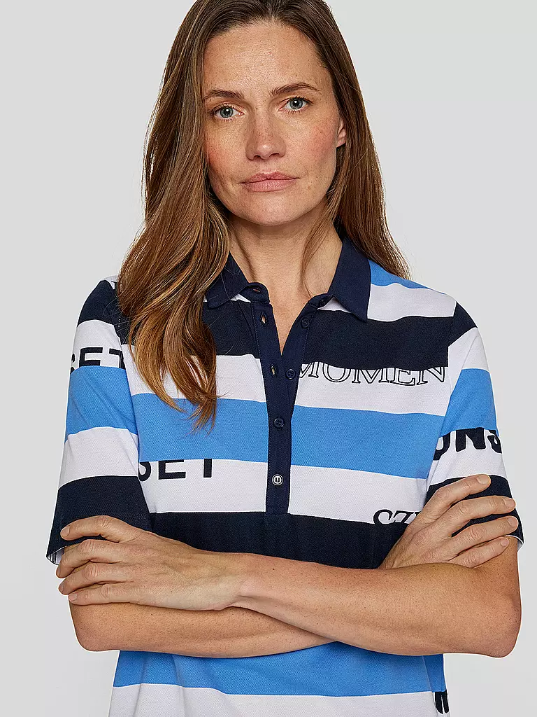 RABE | Poloshirt  | blau