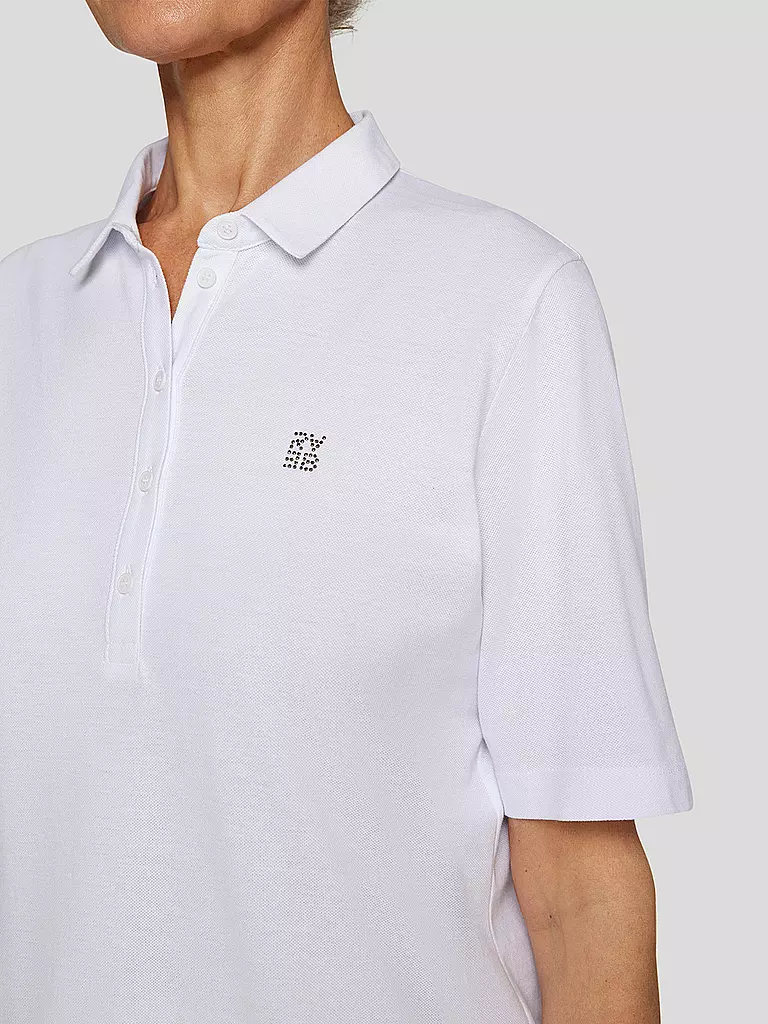 RABE | Poloshirt  | weiss