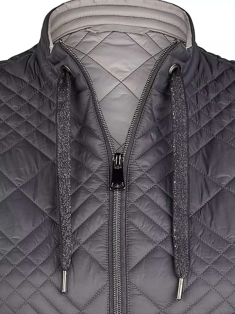 RABE | Steppgilet | grau