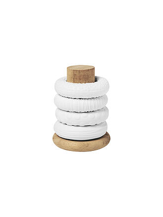 RAEDER | Serviettenringe 4er Set Weiss