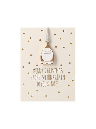 RAEDER | Weihnachts Deko MINI-ORNAMENT Weihnachtsmann