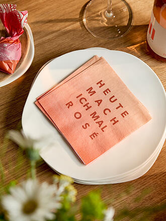 RAEDER | Cocktail Servietten 25x25cm Rose