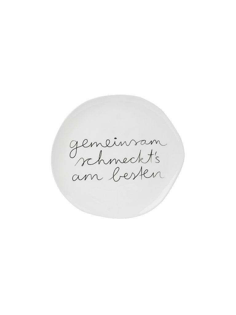 RAEDER Teller Mix & Match - Gemeinsam 22,5cm weiss