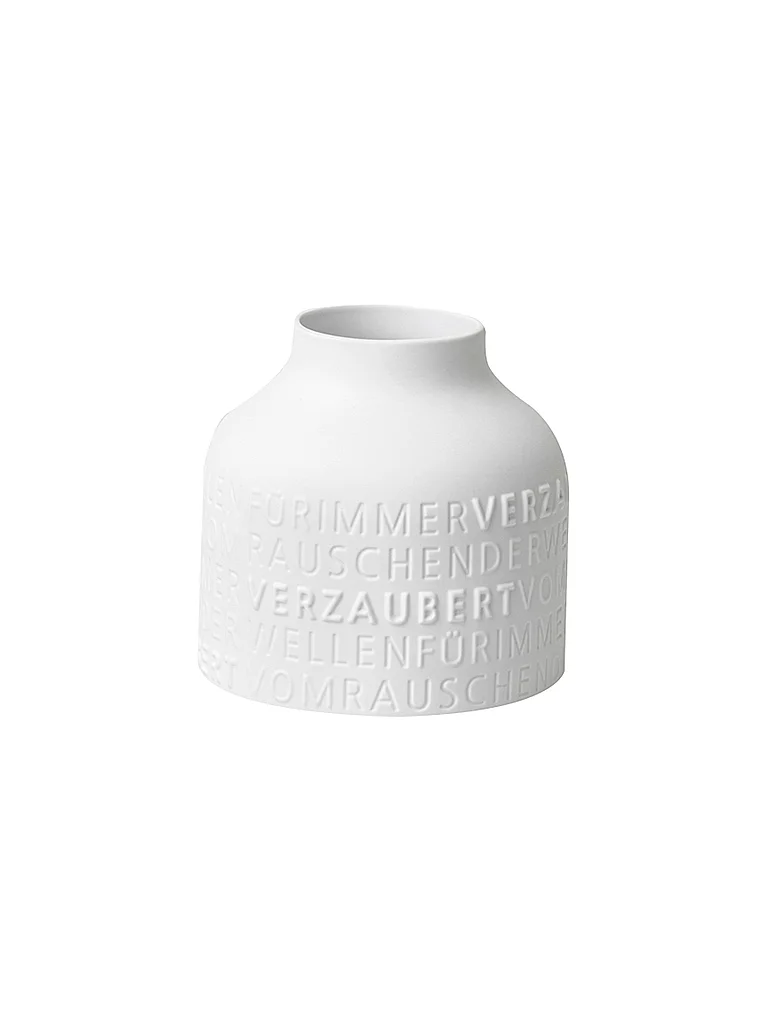 RAEDER Vase FÜR IMMER VERZAUBERT 17,5x17cm Weiss weiss