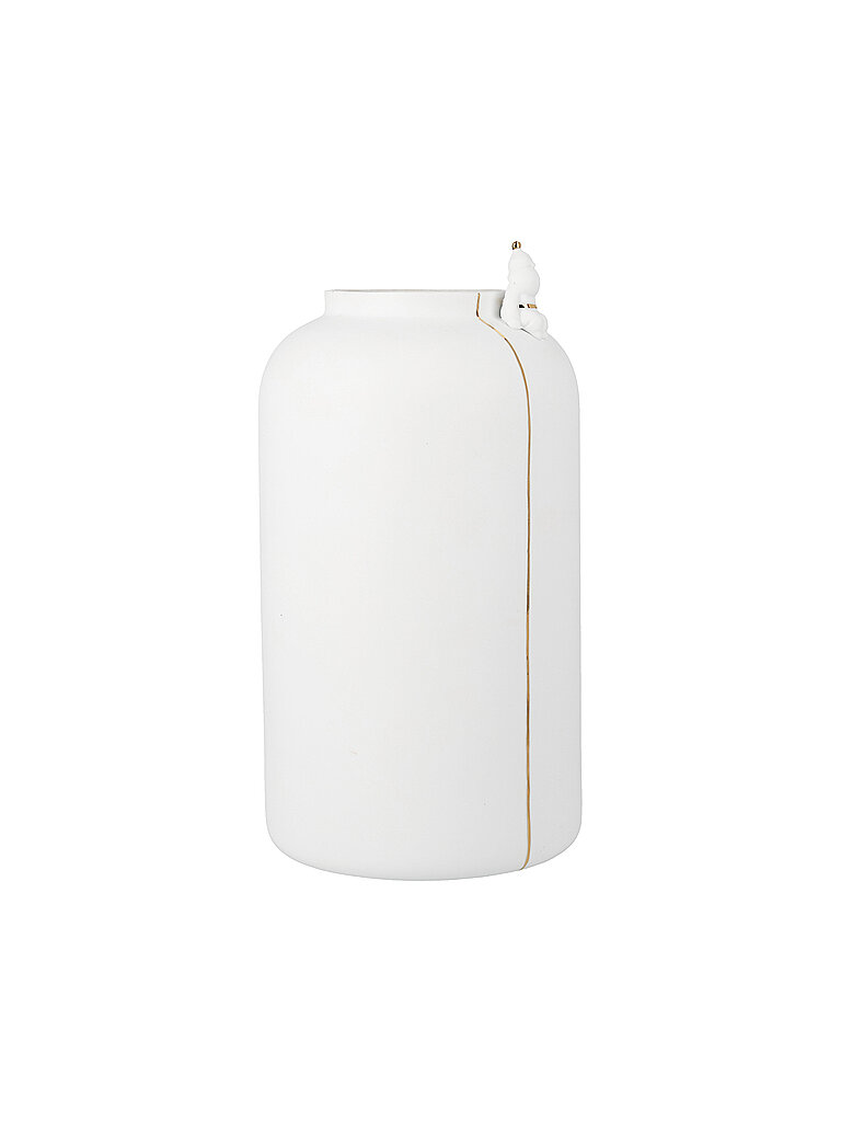 RAEDER Weihnachtsvase Santas Winterblume  weiss