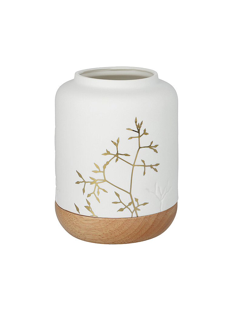 RAEDER Licht 10,8cm Goldzweig  weiss