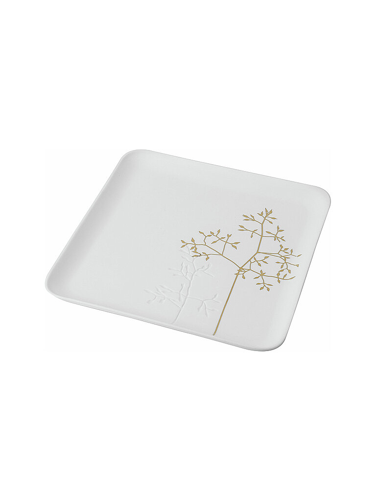 RAEDER Schale 19,8cm Goldzweig blanc