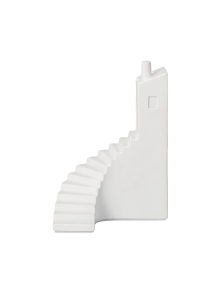 RAEDER Bücherstütze 11,8x17cm BÜCHERTREPPCHEN Weiss weiss