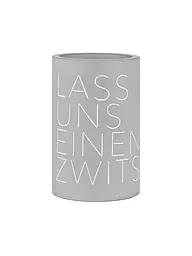 RAEDER | Flaschenkühler BETON 21cm Der beste Wein | grau