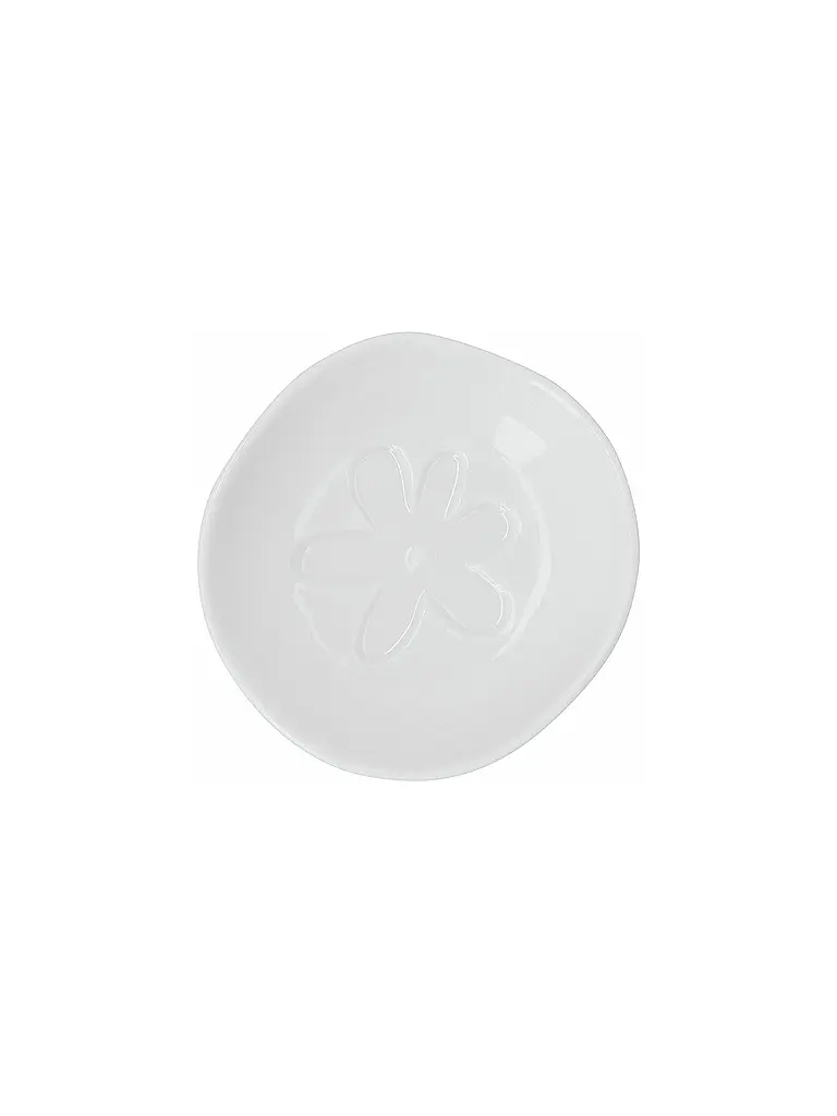 RAEDER | Glücksschälchen Blume 6cm  | weiss