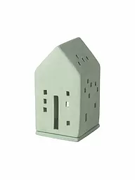 RAEDER | Lichthaus 7x7,5x13cm Gruen | hellgrün