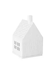 RAEDER | LIVING Lichthaus Tritt ein bring Glück hinein 7x7x13cm | weiss