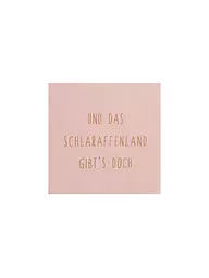 RAEDER | Lunch Servietten 33x33cm UND DAS SCHLARAFFENLAND | rosa