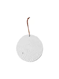 RAEDER | Medaillon POESEI 10,5cm Follow Your | weiss