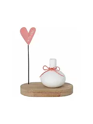 RAEDER | Minivase Geburtstagsgruß With Love  | weiss