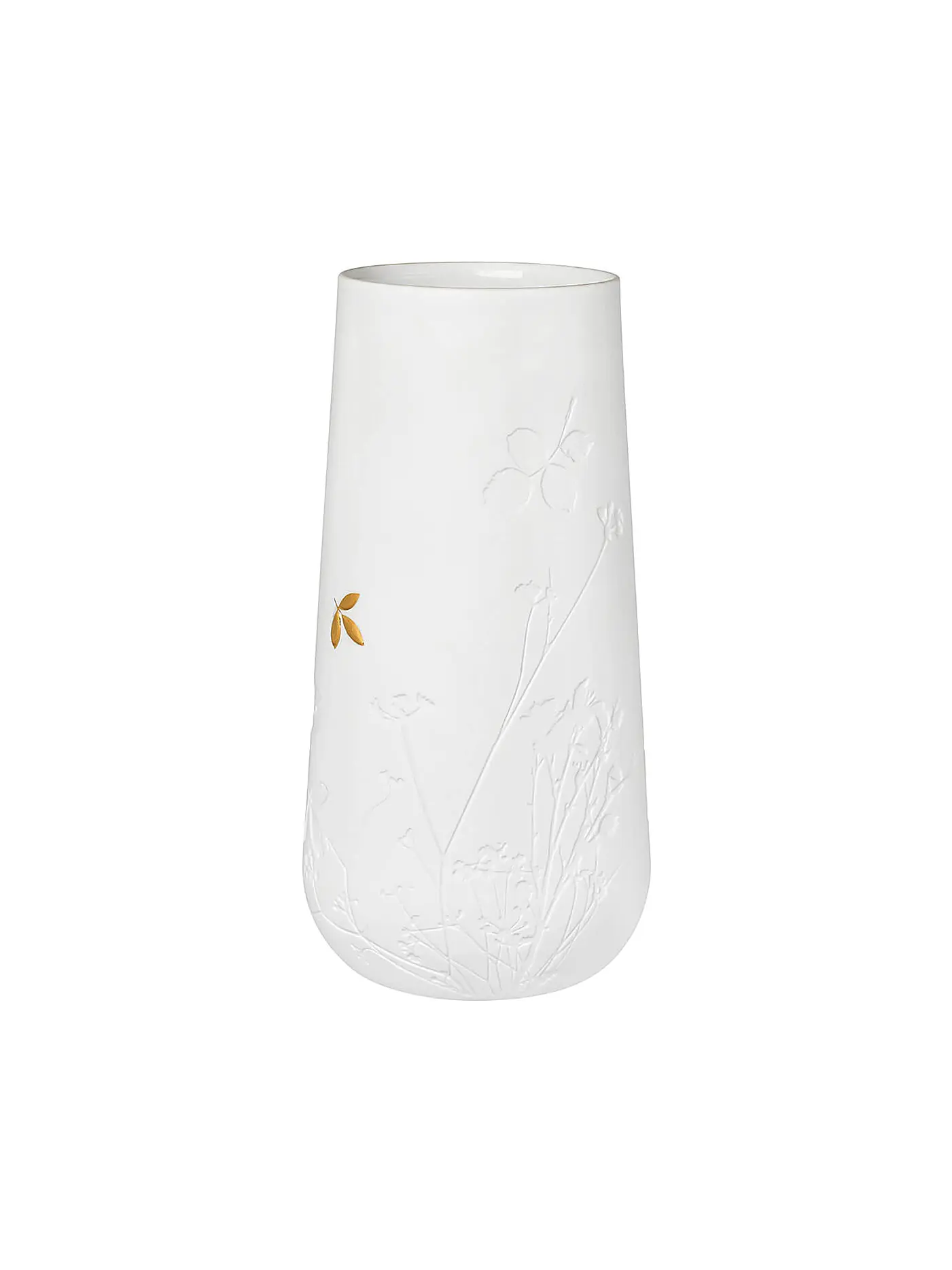 RAEDER | Porzellan Vase gross 25cm | weiss