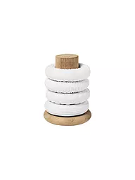 RAEDER | Serviettenringe 4er Set Weiss | weiss