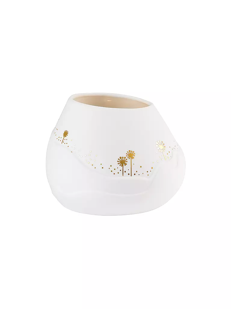 RAEDER | Teelichthalter LICHTLANDSCHAFT Blumenwiese | weiss