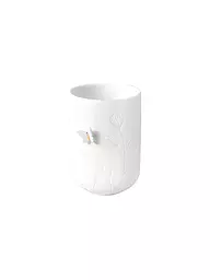 RAEDER | Teelichthalter SCHMETTERLING 6x9cm Weiss | weiss
