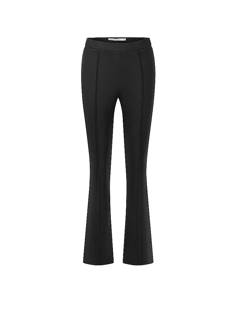 RAFFAELLO ROSSI | Hose Flared Fit MACY | schwarz