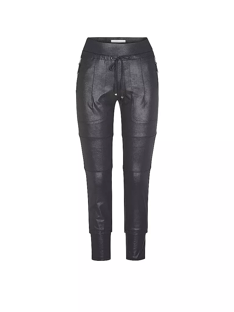 RAFFAELLO ROSSI | Hose in Lederoptik " Candy " | Schwarz