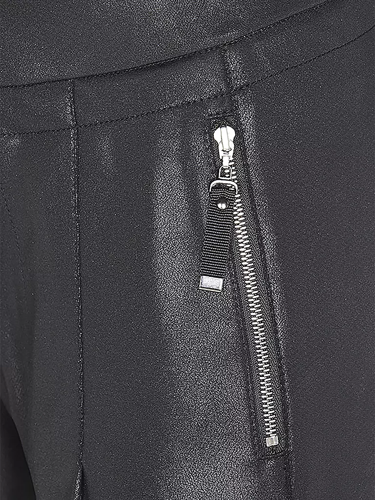 RAFFAELLO ROSSI | Hose in Lederoptik " Candy " | Schwarz