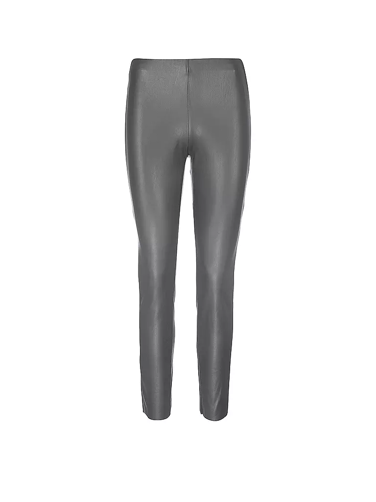 RAFFAELLO ROSSI | Hose in Lederoptik Skinny Fit RESA | grau