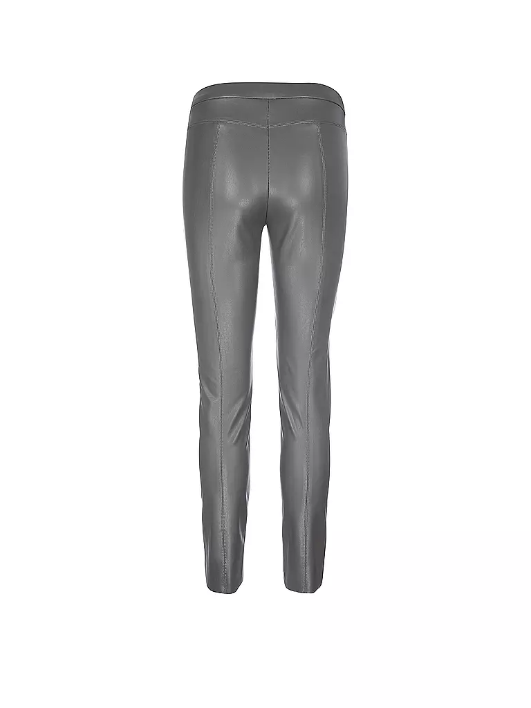 RAFFAELLO ROSSI | Hose in Lederoptik Skinny Fit RESA | grau
