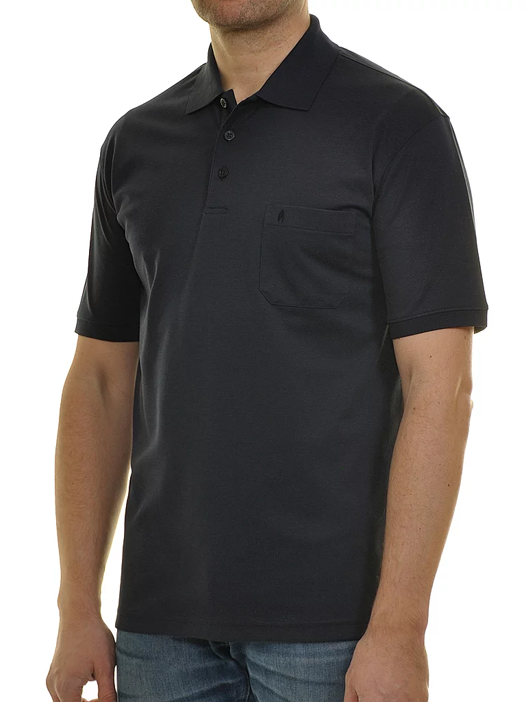 Ragman Poloshirt Blau | S