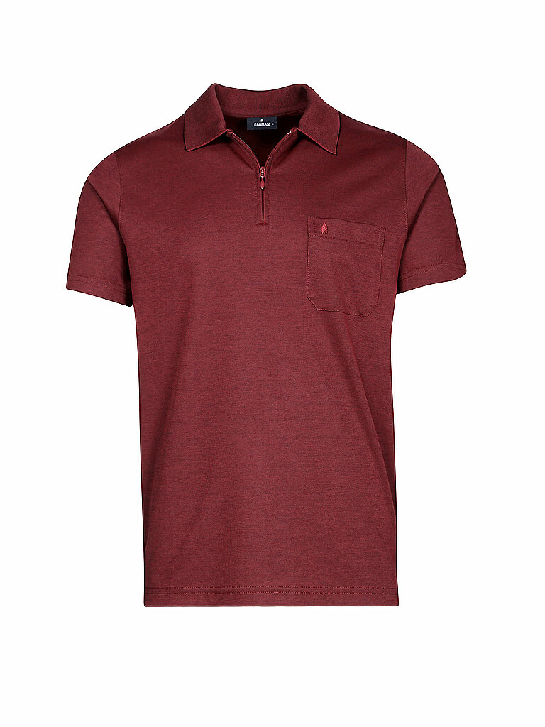 RAGMAN Poloshirt rot | XXXL