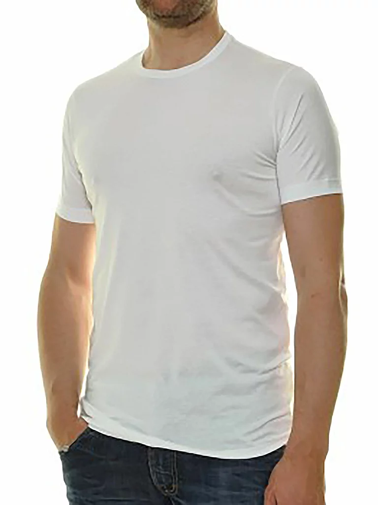Ragman T-Shirt 2Er Pkg Weiss | Xxl