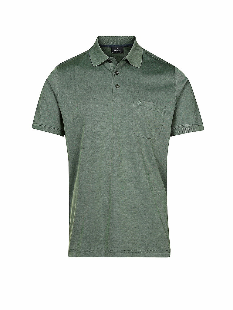 RAGMAN Poloshirt  grün | XXL