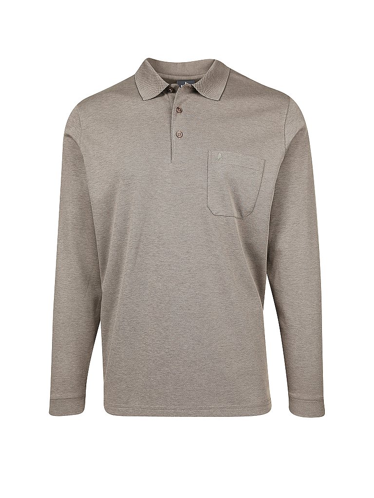 RAGMAN Poloshirt grau | S
