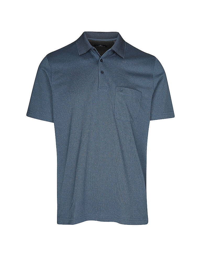RAGMAN Poloshirt  blau | XXXL