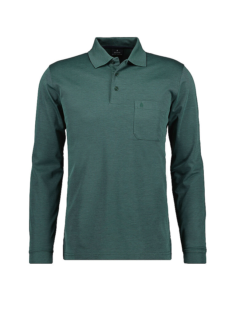 RAGMAN Poloshirt  dunkelgrün | XXL