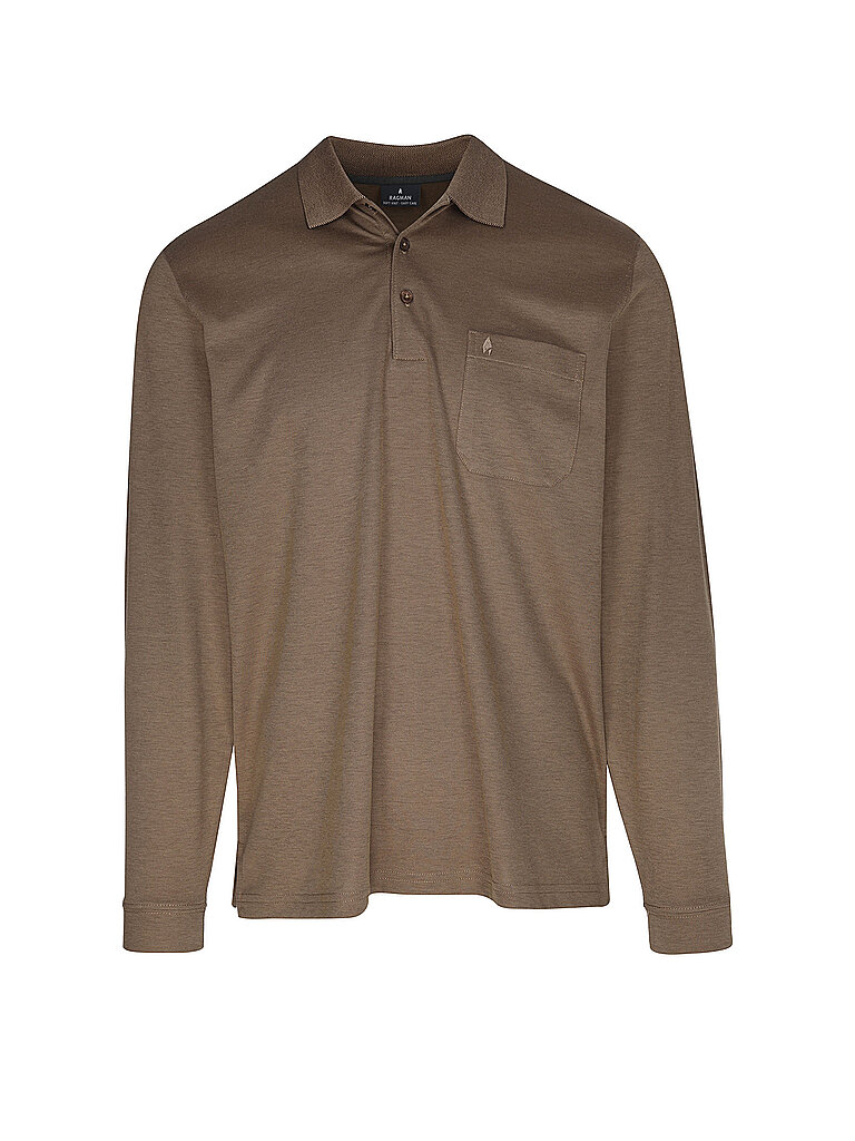 RAGMAN Poloshirt  hellbraun | XXXL