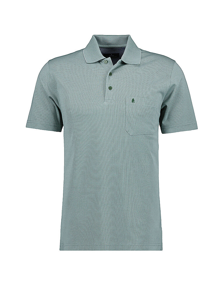 RAGMAN Poloshirt FISHNET mint | XXXL