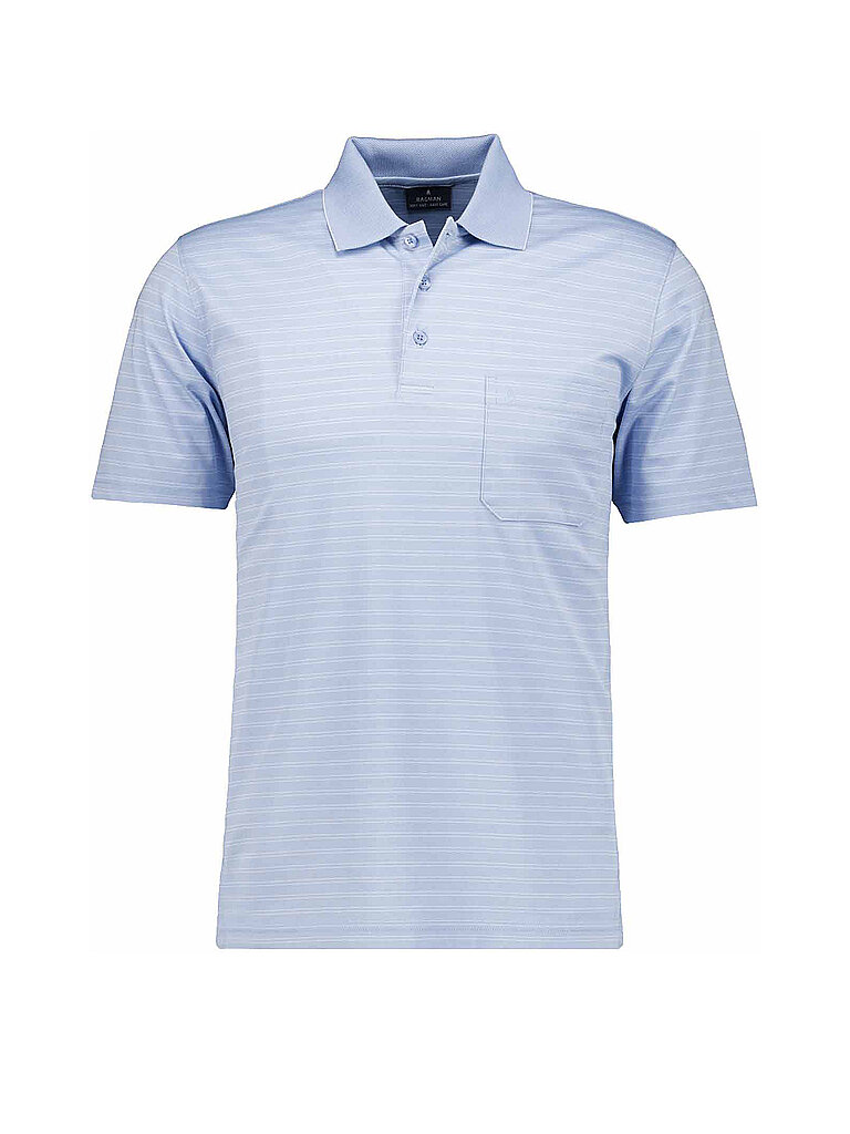 RAGMAN Poloshirt  hellblau | XL