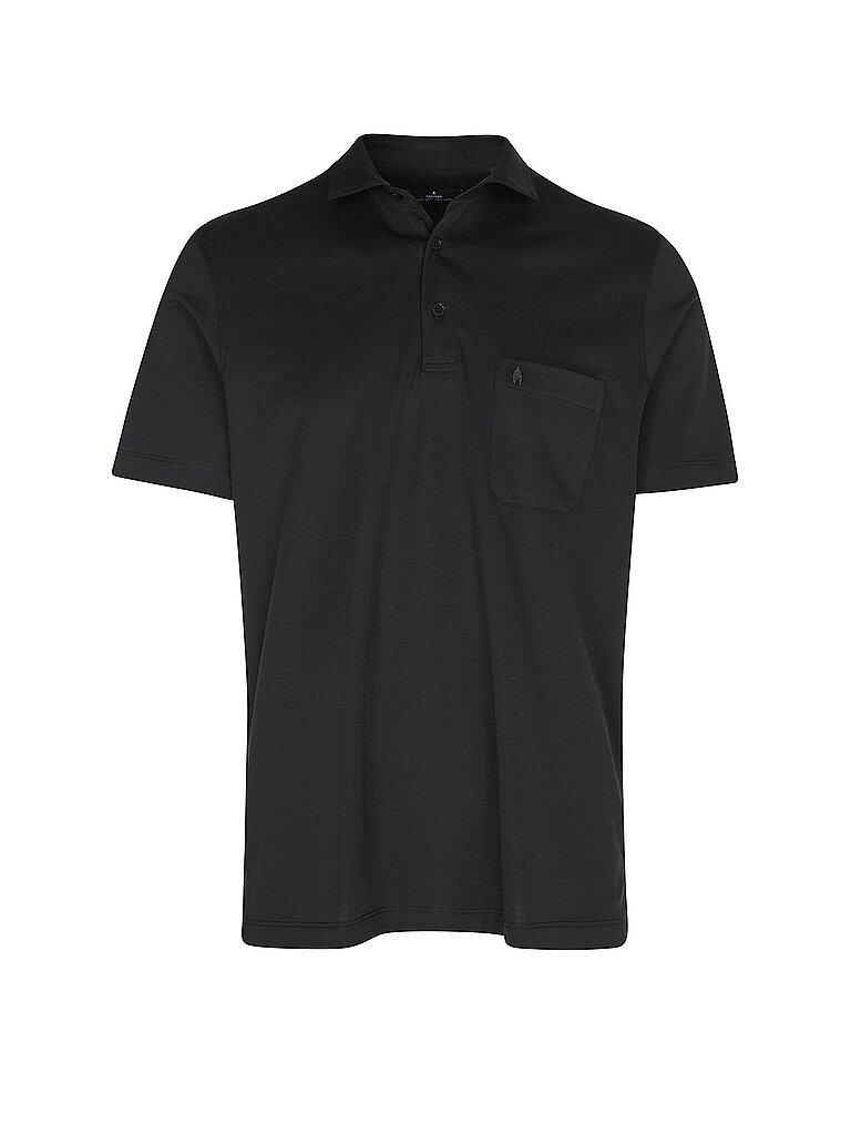 RAGMAN Poloshirt  schwarz | S