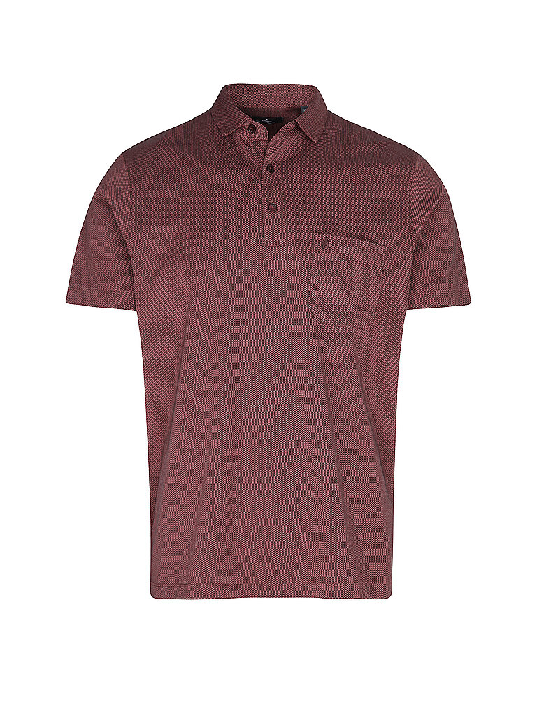 RAGMAN Poloshirt  dunkelrot | XXL
