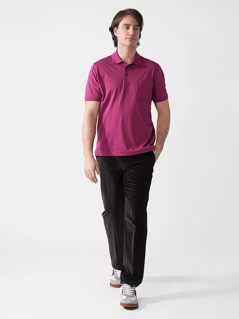 RAGMAN | Poloshirt  | beere