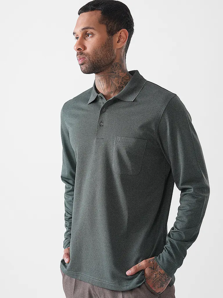 RAGMAN | Poloshirt  | grün
