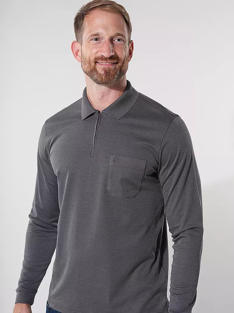RAGMAN | Poloshirt | grau