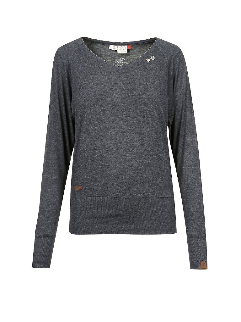 RAGWEAR Langarmshirt Bernice blau | XS