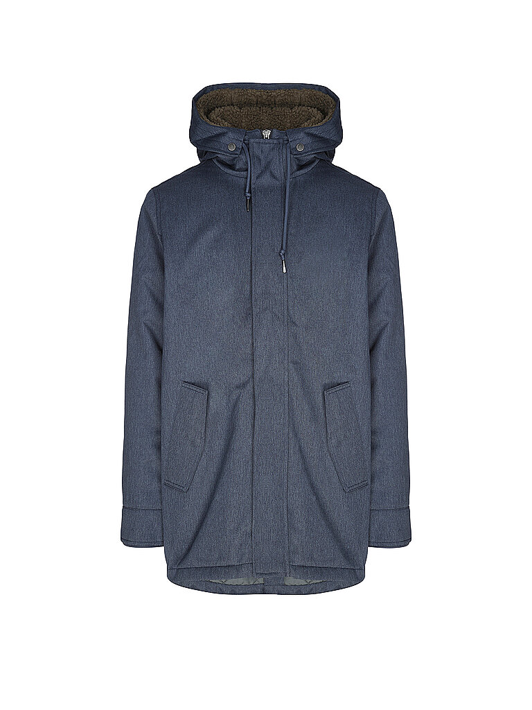 RAGWEAR Parka MR SMITHEM MELANGE dunkelblau | M