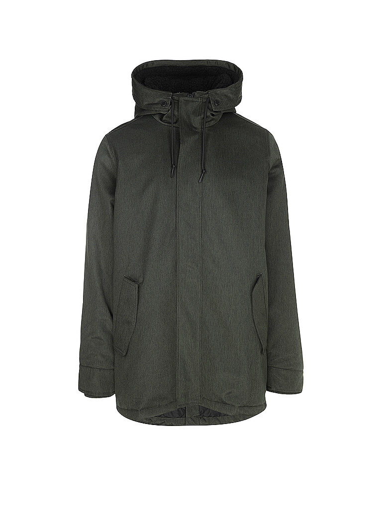 RAGWEAR Parka MR SMITHEM MELANGE dunkelgrün | M