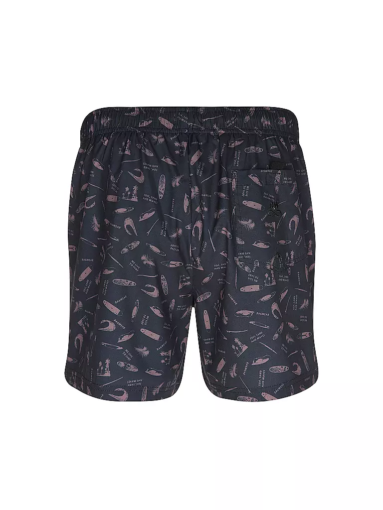 RAGWEAR | Badeshorts STANNIS PRINT | dunkelblau